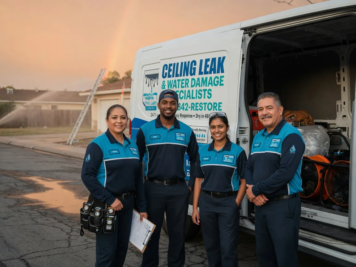 Ceiling Leak Cleanup company in Thornton, NH