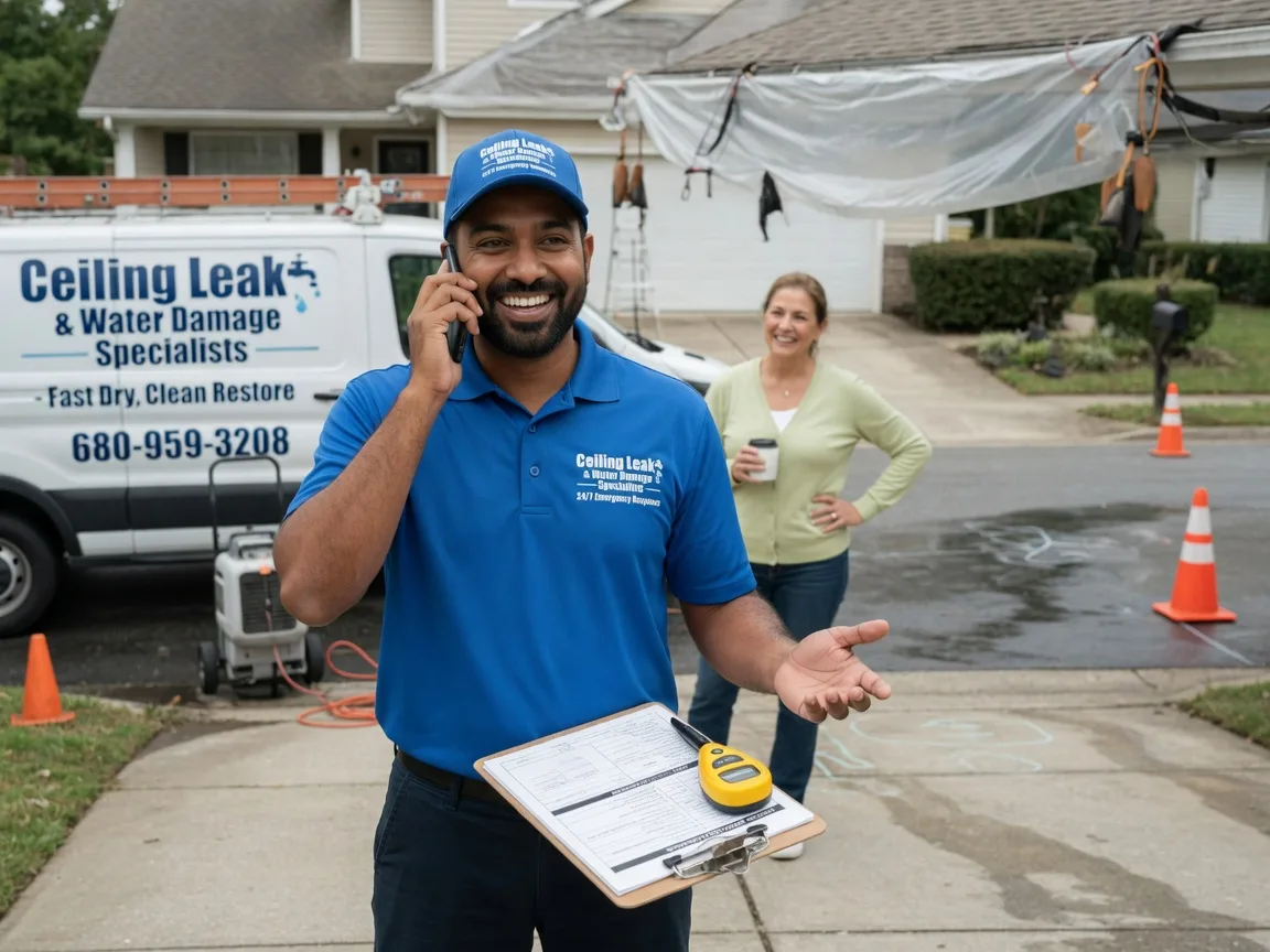 Ceiling Leak Cleanup Thornton, NH FAQs